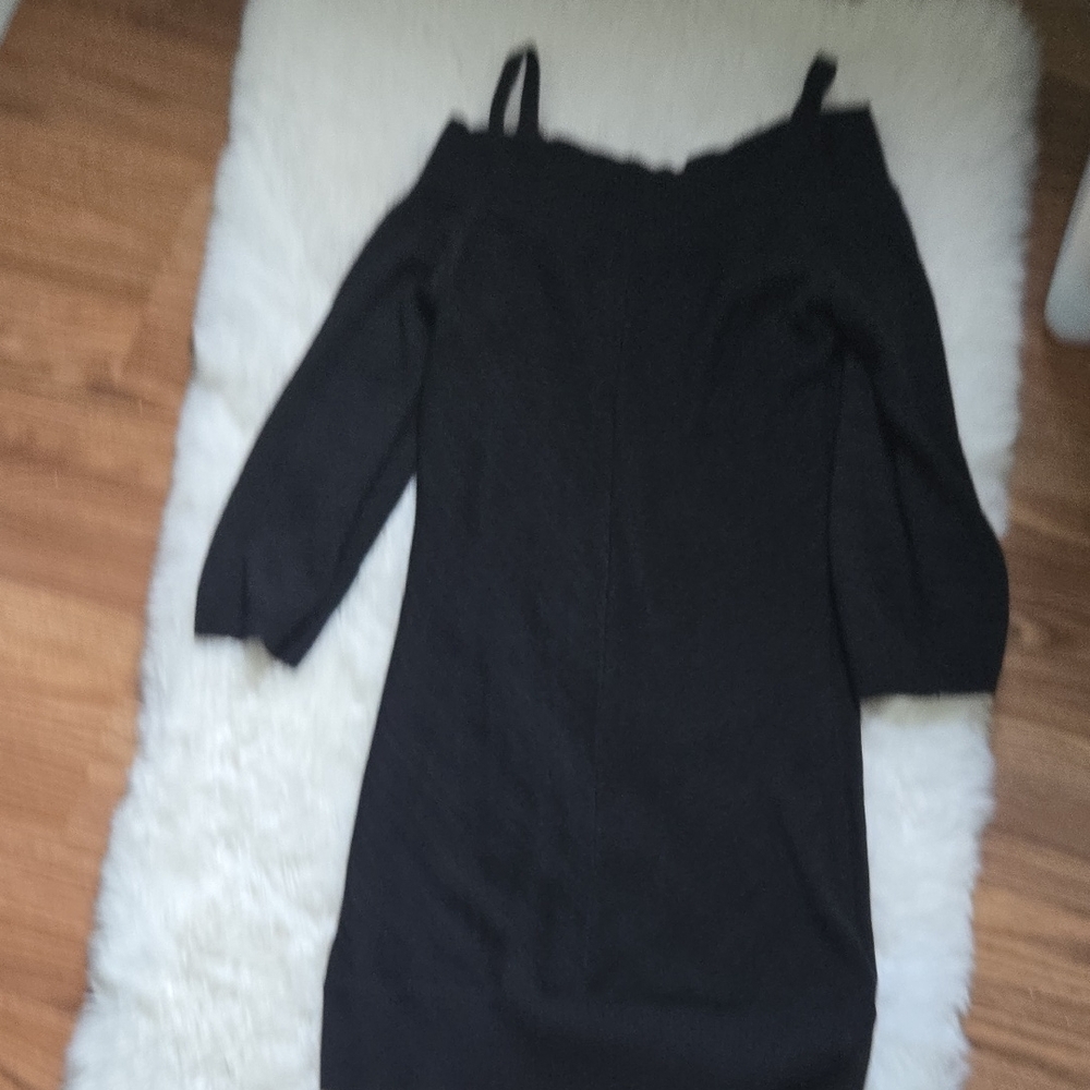 Elegant Black Off-Shoulder Dress